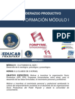 Profa Rosatonito Liderazgo Productivo Modulo 1 Cultivando El Ser PDF