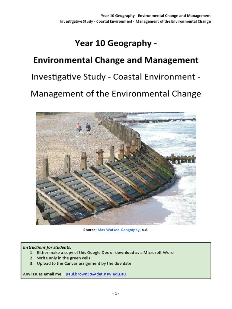 Environmental Managementgeography