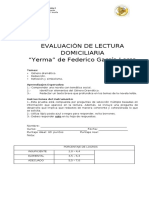 Prueba de Lectura Yerma