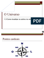 O Universo - Como localizar os astros no céu