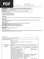 CEP Lesson Plan Form: Colorado State University College of Health and Human Sciences