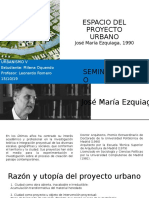 Espacio Del Proyecto Urbano