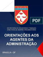 Administração de recursos do apoio administrativo e do Fundo do Exército