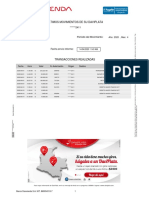 Últimos movimientos DaviPlata abril 2020