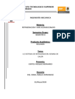 4.3 SISTEMA DE REFRIGERACION BOMBA DE CALOR