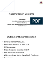 Automation in Customs