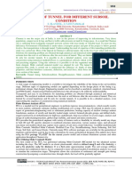 Analysis of Tunnel For Different Subsoil Plaxis PDF