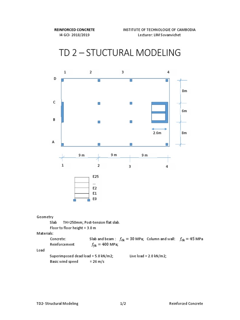 Load Distribution in ETABS Modeling | PDF