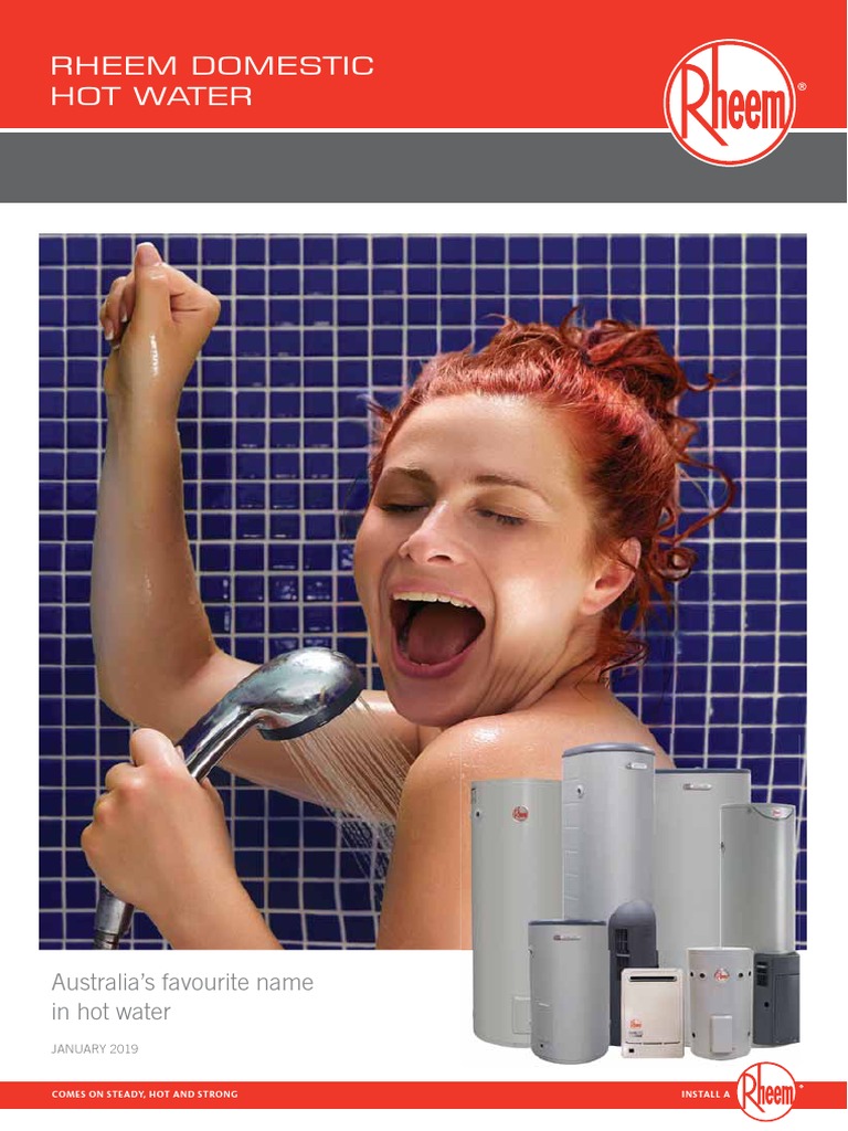 RHE249 - Rheem Combined Brochure - 01 March 2019 Web | PDF | Water ...
