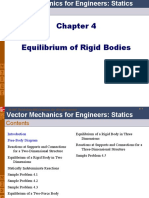 Equilibrium of Rigid Bodies - (2D)