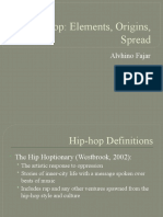 Hip-Hop: Elements, Origins, Spread: Alvhino Fajar