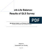 Work Life Balance Usc Report PDF