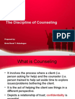The Discipline of Counseling P1