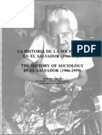 Historia de la sociología en El Salvador 1906-1959