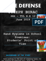 Hand Hygiene in Schools