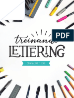 Apostila Prática de Lettering - Por Aline Tiemi PDF