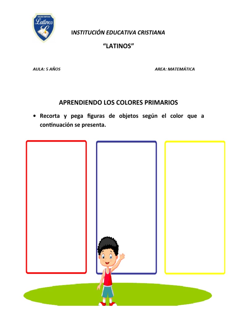 Actividades de Colores Primarios para 5 Años | PDF | Ciencias sociales