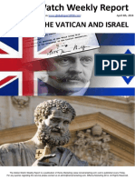 Britain The Vatican and Israel