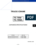 Tadano TS-70M Specification