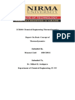 2CH404 Chemical Engineering Thermodynamics Report