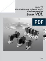 VCL - Electrovalvula de 2 Vias para Aceite