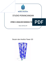 Analisis Rangka Tower 3D