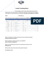 Feburary Grade Tracking Sheet