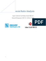 Financial Ratio Analysis Sujit Sir Final