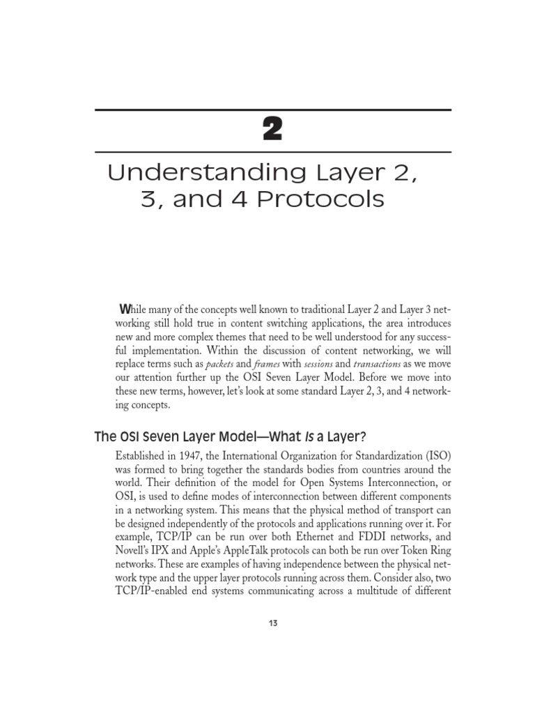 Understanding Layer 2 Networking | PDF