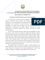 Health and Family Welfare Department, Government of Tamil Nadu Media Bulletin 07.04.2020 6 PM