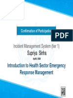 Incident Management System - ConfirmationOfParticipation PDF