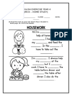 English Exercise Year 4 (Mco - Home Study) : NAME: - CLASS: - Date