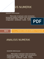 Bahan Ajar Analisis Numerik