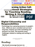 Teaching Reading Strategies and Digital Contexts