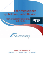 Swedish Medical Diseases and Conditions Glossary PDF