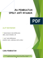 Cara Pembuatan Spray Anti Nyamuk 2