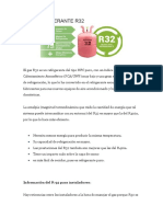 Gas Refrigerante R32: Información Del R-32 para Instaladores