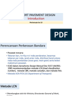 Bandara - 10 - Arief - Intro - Aiport Pavement Design PDF