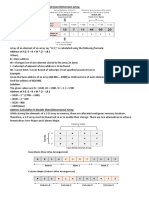 Address Calculation in Arrays