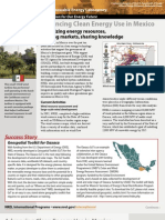Advancing Clean Energy Use in Mexico