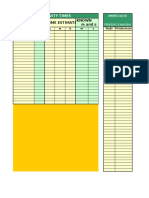 3-Time Estimate Known Mands: Activity Times