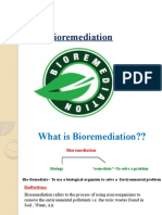 Bioremediation