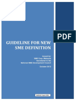 Guideline For New Sme Definition