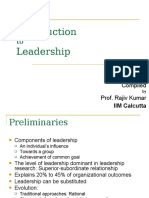 Leadership: Compiled Prof. Rajiv Kumar