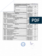 Mid Term - II Schedule July - Dec'2019