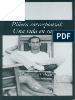 Anderson, Piñera Corresponsal, Una Vida en Cartas