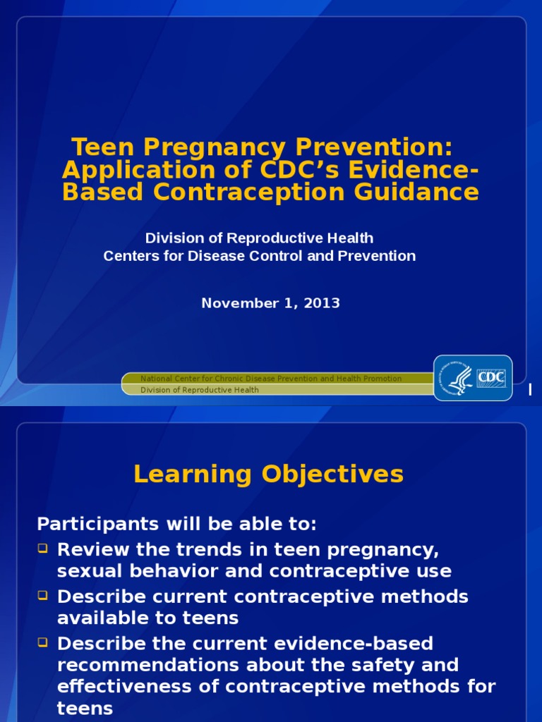 Teen Pregnancy Prevention Evidence Review – VMFWYG