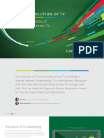 Evolution of TV Programmatic TV PDF