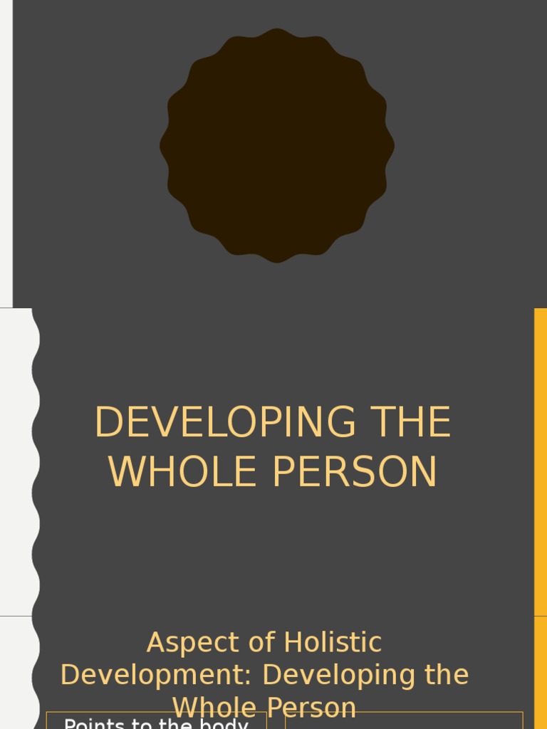 Holistic Development of the Whole Person | PDF | Emotions | Memory