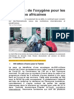 Covid 19 Economies Africaines